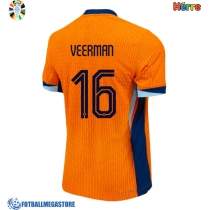 Fotballdrakt Herre Nederland Joey Veerman #16 Hjemmedrakt EM 2024 Kortermet